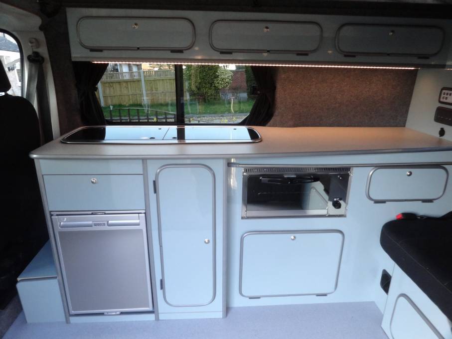 Vauxhall Vivaro Berth Travel Seat Lwb Rock And Roll Bed Motorhome