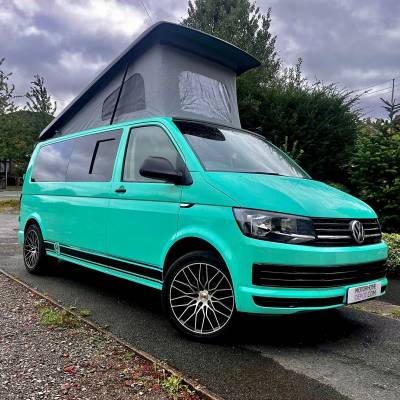 Volkswagen T6 - poptop - peppermint green - vw camper for sale