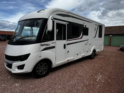 Rapido 8094DF A-class 4 berth automatic dinette rear lounge motorhome for sale