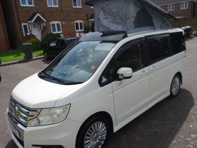 Honda Stepwagon Spada 2010 AUTOMATIC 2 Berth PopTop Camper Van For Sale