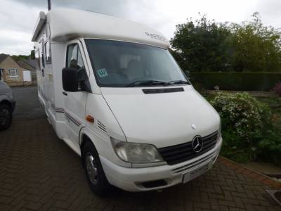 2001 Rapido 779M fixed bed auto with disability conversion option