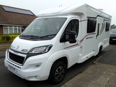 Elddis Autoquest 155, 4 berth rear bed coachbuilt motorhome for sale