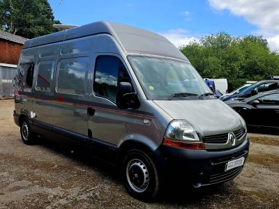 Renault Master LWB campervan conversion 2 berth 5.99m end lounge bathroom