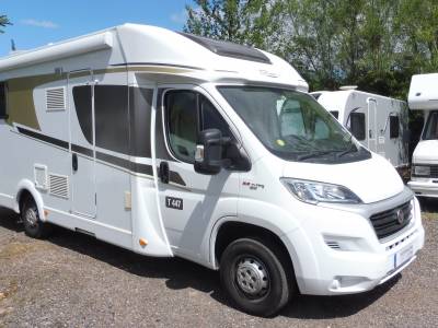 Carado T447 4 berth fixed beds large garage motorhome for sale