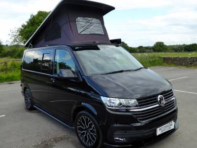 Volkswagen T28 Highline 4 berth professional campervan conversion for sale 