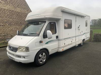 Bessacarr E760 4 berth rear fixed bed coachbuilt motorhome for sale