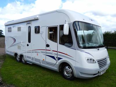 Frankia I740 BD Comfort Class -2009 -6 berth -Rear Fixed Bed -Motorhome for Sale