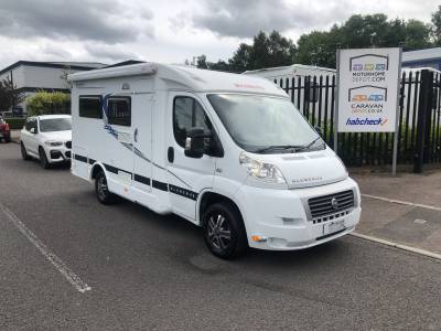 Dethleffs Globebus T3 2 berth compact U-shaped rear lounge motorhome for sale