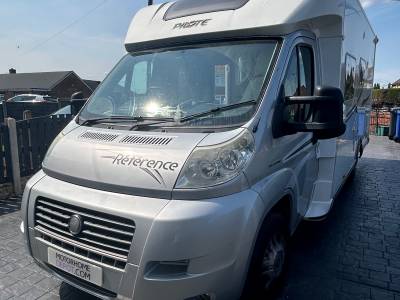 Pilote Reference P716, french/dropdown bed, 5 berth , 5 belts motorhome for sale