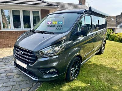 Ford Custom Sport Camper 4 Berth Automatic Pop Top Campervan For Sale  