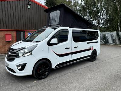 Vauxhall Vivaro 4 berth camper conversion