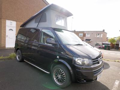 2012 VW T5 Pop-top Campervan with 4-Berths with 5-Seatbelts