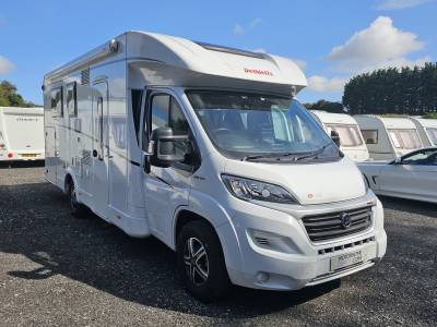 Dethleffs Trend T7057 DBM,3500kg,5berth,4belt,solar panel, motorhome for sale