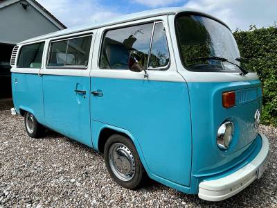 1978 VW T2 Bay Window Petrol LHD California Import 2 Berth 4 Seat Belts