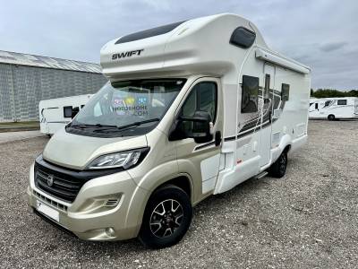 Swift Edge Champagne 494 4 Berth Rear Island Bed Motorhome For Sale 