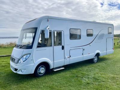 Hymer Starline B680, 2013, 4 berth rear fixed bed for sale