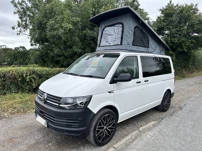 VW Volkswagen T6 Transporter 4 Berth Pop Top Campervan For Sale