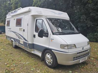 Hobby 600,3500kg,4berth,4belt,french rear fixed bed, motorhome for sale 