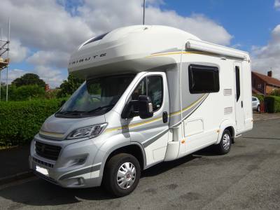 Autotrail Tribute T620 2017 4 Berth 4 Belts End Kitchen Motorhome For Sale