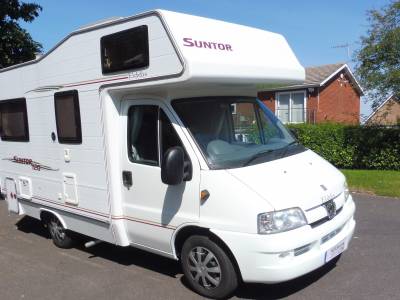 Elddis Suntor 120 rear lounge 4 berth motorhome for sale