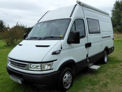 Iveco Daily, 2 berth, rear kitchen, professional campervan conversion