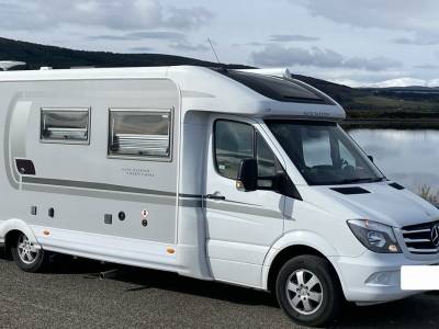 2016 Autosleeper Burford Mercedes Cab 4 berth 2 seat belt motorhome for sale