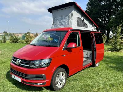 Volkswagen T6 Highline 4 Berth Pop Top Campervan For Sale 