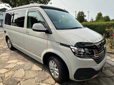 VW T6.1 CamperKing SWB T28 2021 manual 12k pop top conversion Ascot grey