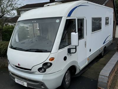 Burstner Elegance 681 2 Berth 4 Seatbelts 