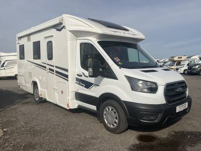 Rimor Evo 77 Plus, 2020, Automatic, 5 Berth, 2 Electric Drop Down Beds.