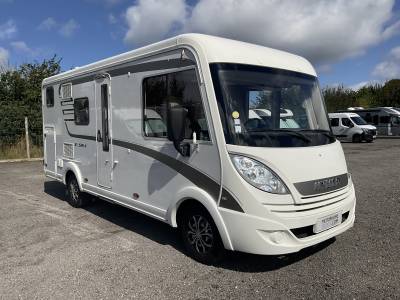 Hymer Exsis 524i, 2014, LHD, 3 Berth, 4 Belts, A Class, Rear Garage