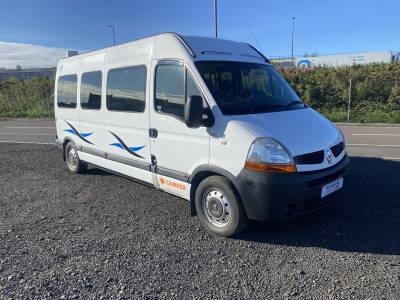 Renault Master LWB 2 Berth Rear Fixed Bed 2007 Campervan For Sale 