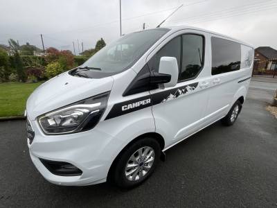 Ford Transit 2 berth, 5 belt rock and roll bed camper van for sale