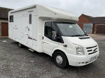 Geist Touring 708 rear fixed bed with garage motorhome for sale