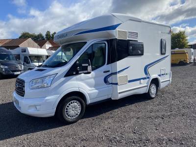 Chausson Flash 500 4 Berth Rear Lounge Drop Down Bed 2016 Motorhome For Sale 