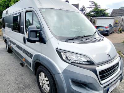 Autocruise Forte 2015 4 belt 4 berth van conversion end lounge 20k