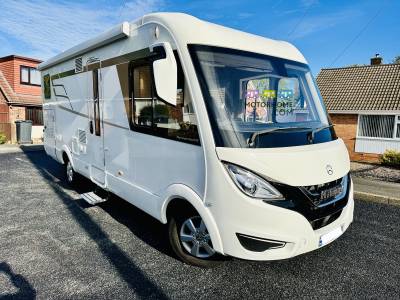 Hymer B680 BMC 4 Berth Fixed Twin Beds Automatic Motorhome For Sale 