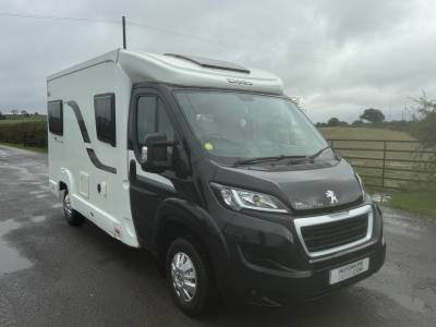 Elddis Evolution 135 2 berth 4 belts rear lounge compact motorhome