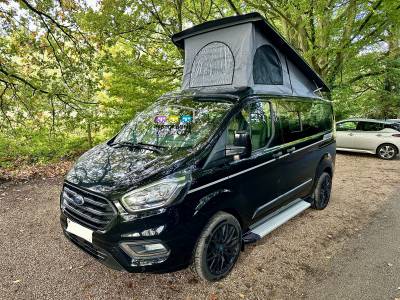 Ford Custom Euro6 4 Berth Pop Top Camper Van For Sale 