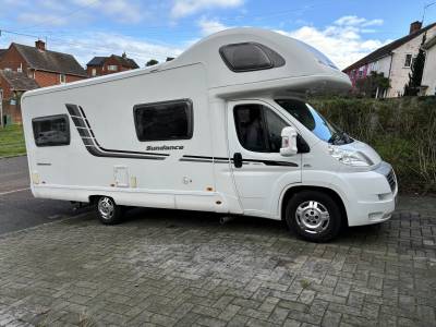 Swift Sundance 2011 6 Berth Over cab bed End lounge motorhome for sale