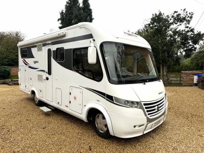 Frankia I680 3 Berth 4 Travel Seat Rear Fixed Bed Motorhome For Sale