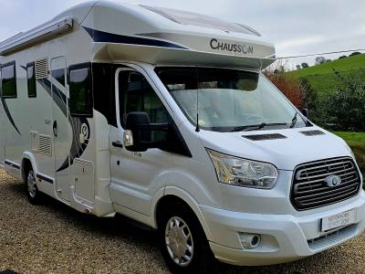 Chausson Flash 718EB 2016 4 berth/belt 31k 3850kgs 7.4m motorhome garage extras 