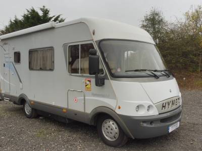 Hymer B544 3 berth A-class motorhome for sale