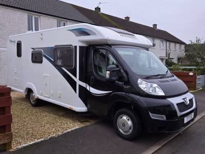 Bailey Approach Autograph 745 Fixed Rear Bed 4 Berth 2014 Motorhome For Sale 