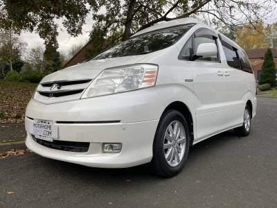 Toyota Alphard JAL campervan conversion