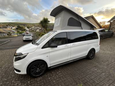 Mercedes-Benz Vito Explorer 2018 4 Berth 4 Belt Top Pop Campervan For Sale