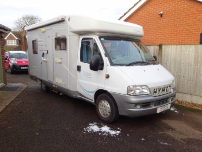 Hymer T575 4 Berth 3 Belt Fixed Bed Motorhome For Sale