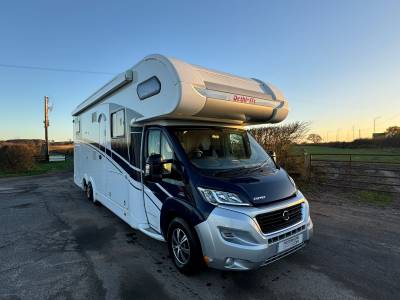 Dethleffs Esprit comfort 7870 6 berth 6 belts large garage family motorhome