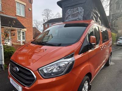 Ford Transit conversion, pop top, 4 berth 5 belts, motorhome for sale