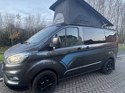 FORD TRANSIT CUSTOM 4 BERTH POP TOP CAMPER CONVERSION for Sale